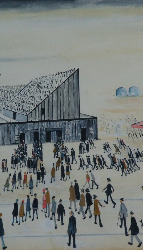 Going to the match by Philip Baker