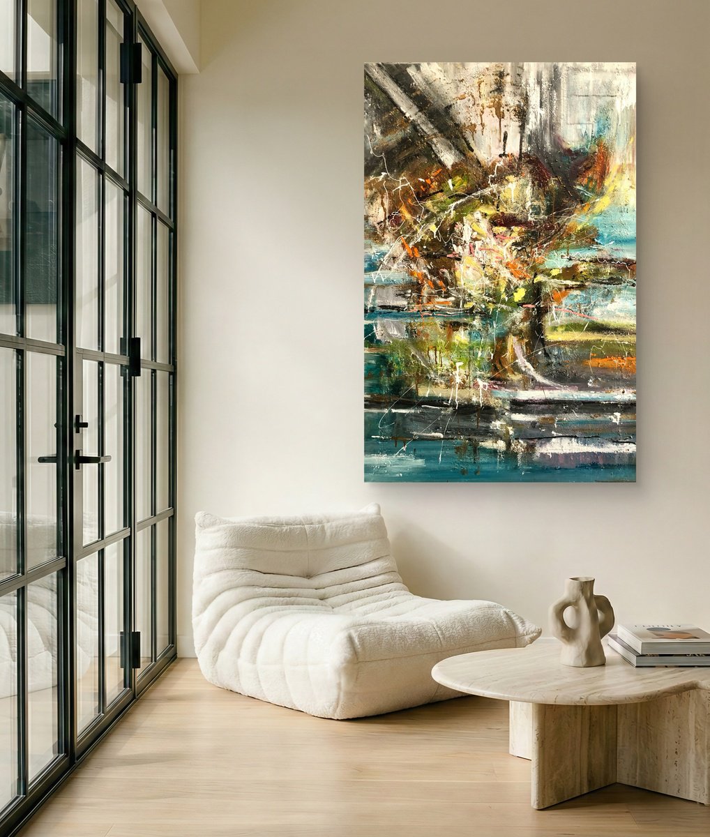  Reset By Snezana Djordjevic, 31 X 47, Artwork For Sale On Artfinder