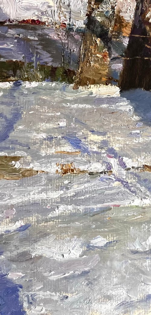 Sun and snow by Denys Gorodnychyi