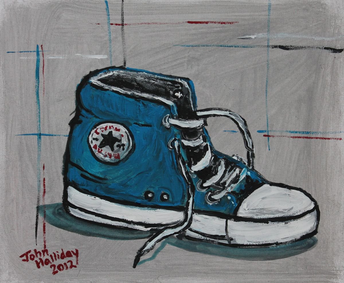 Blue Boot by John Halliday