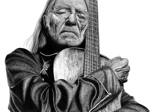 Willie Nelson (and Trigger)