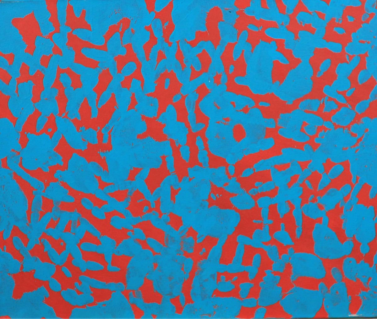 Blue Orange (60x50 cm) by Narek Avetisyan