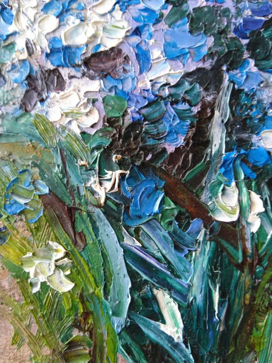 Flowers(24x30cm, oil painting, ready to hang)