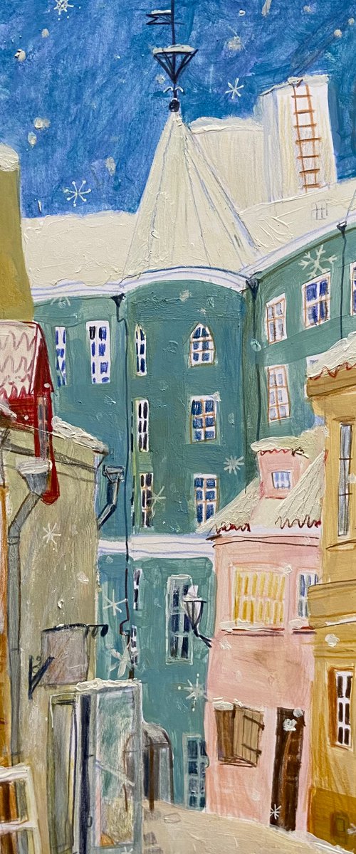 Tallinn cityscape  #12 by Anastasia Mazur-Skrobova
