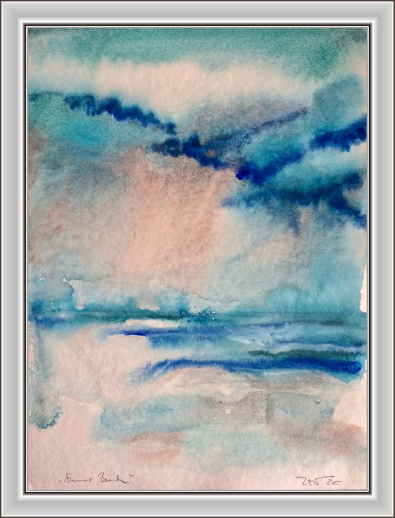 Summer Beach - Abstract Landscape I Seascape