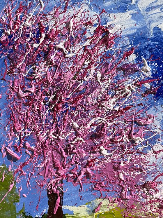 Cherry Blossom Painting