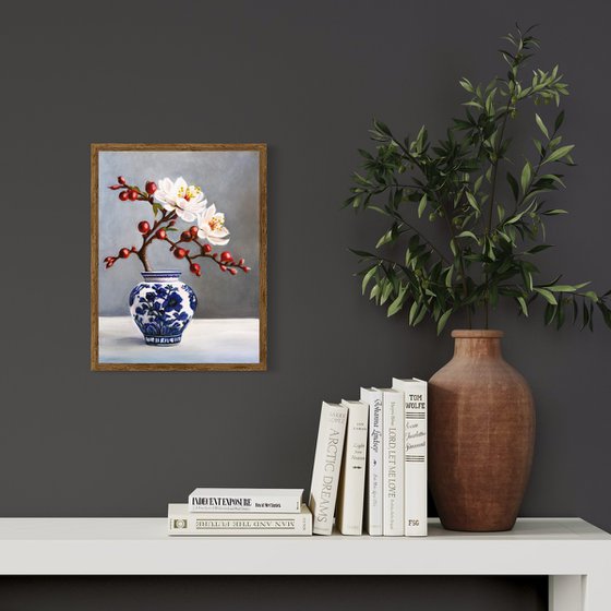 Still Life With Chinese Vase