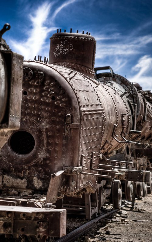 Train Cemetery 2 by Paolo Messina