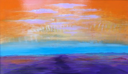 blue horizon by René Goorman
