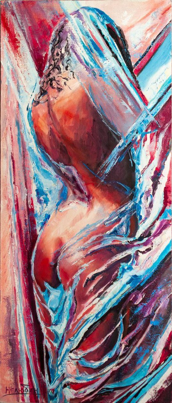 "Abstract Model" nude girl