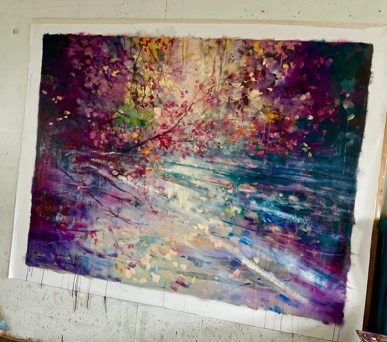 Mist Over River Twrch