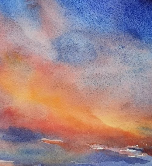 Fiery Sky by Jing Chen
