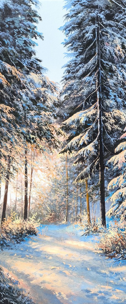 Sunlight Through the Pines by Sergei Miqaielyan