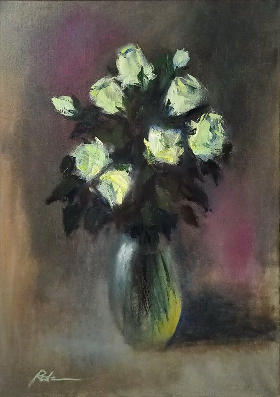 Green roses