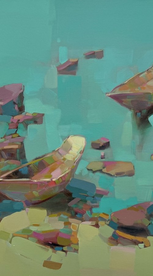 Rowboats by Vahe Yeremyan