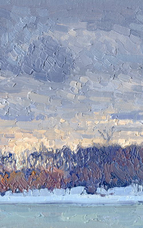 Silver sunset. Tsaritsyno by Simon Kozhin
