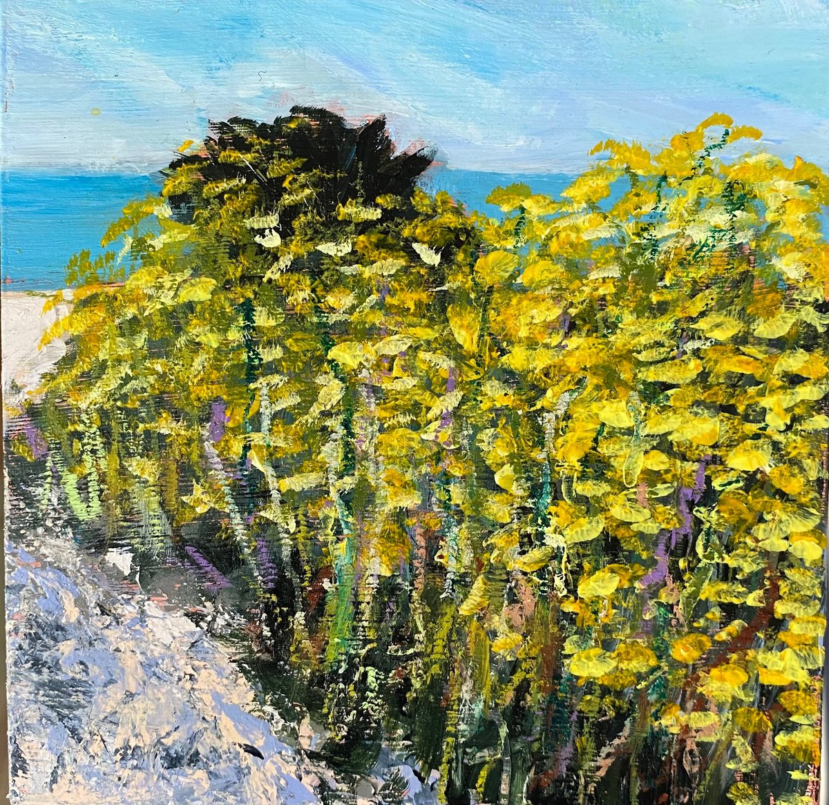 Yellow Beach by Nikki Wheeler