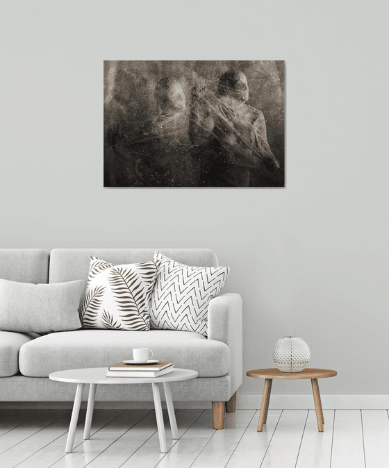 The Meaning of Life - Monochrome Art Photo