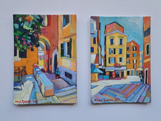 Set of two paintings, 6