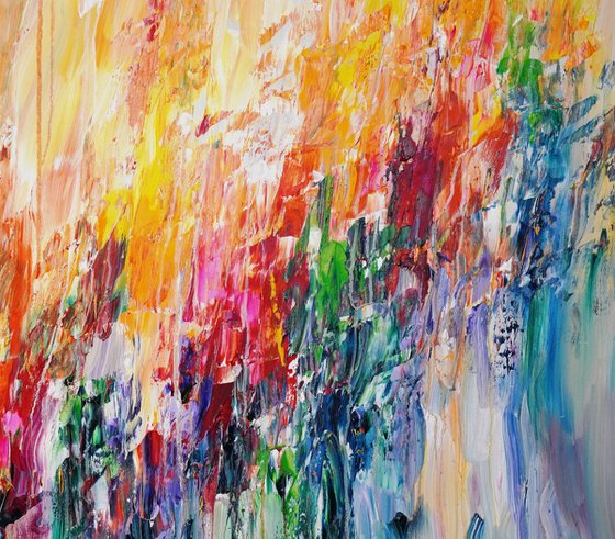 Soft Abstract Symphony XXXL 1