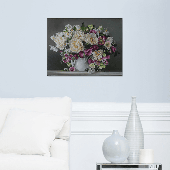 Floral Still Life Painting