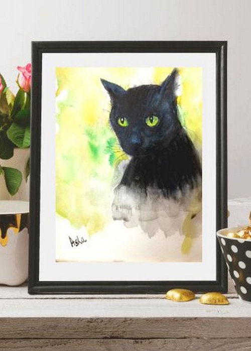 The Black Cat, Kasthuri by Asha Shenoy