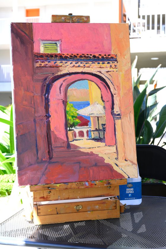 Through the Archway, Sicily