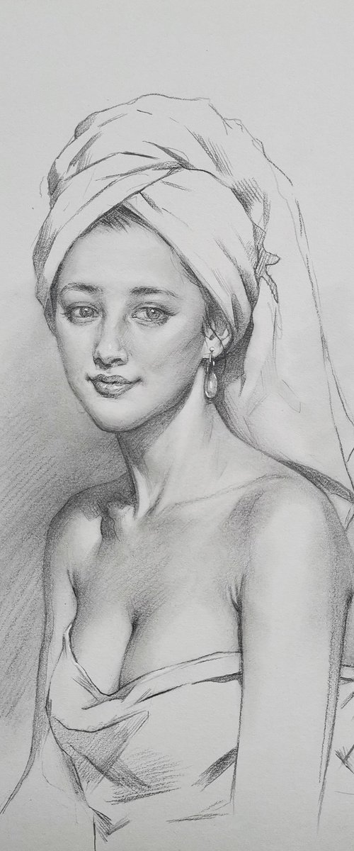 Beautiful bather by Hongtao Huang