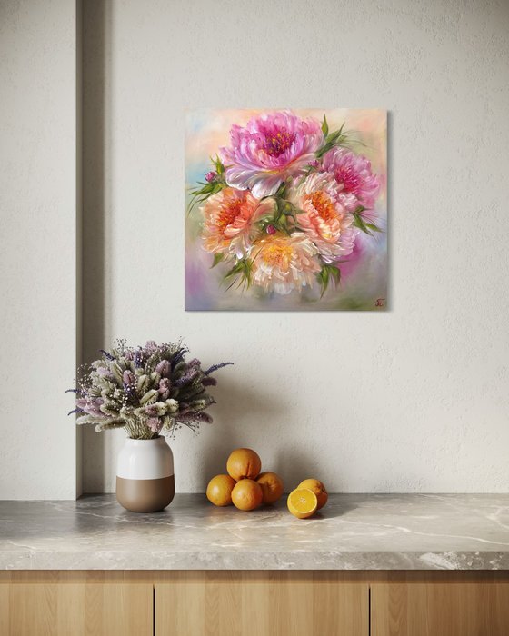 Magic peonies series - Gift for her