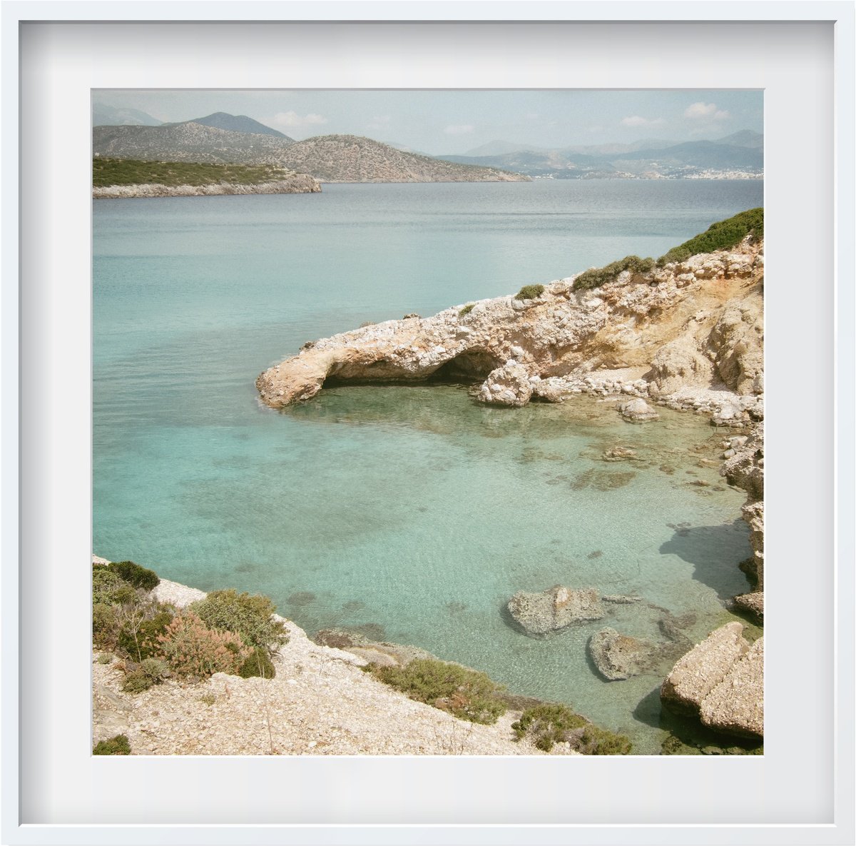 Photorealistic Photograph , Mediterraneo X By Serge Horta, 20 X 20, Artwork For Sale On Artfinder