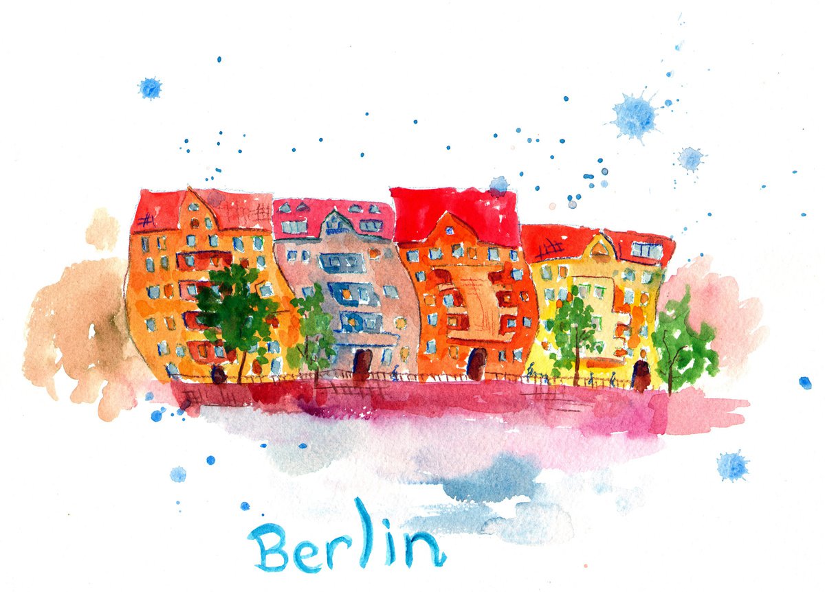 Fairy Tale about Berlin by Ekaterina Mitrofanova