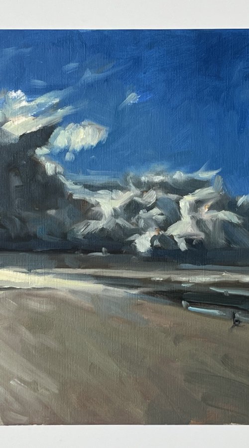 Winter Light, West Wittering by Simon Zekaria