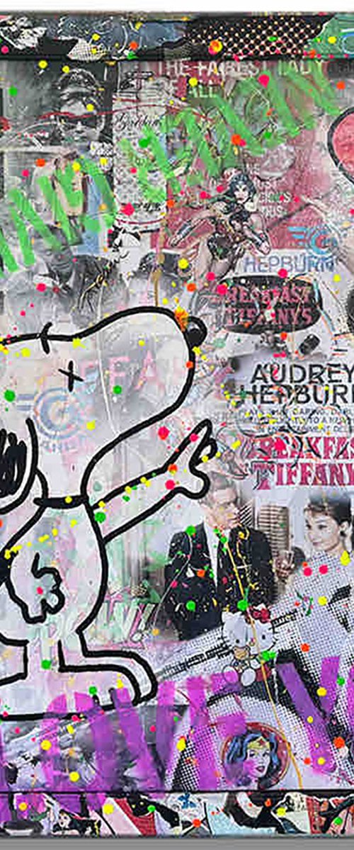Snoopy Sweetest by Gardani Art