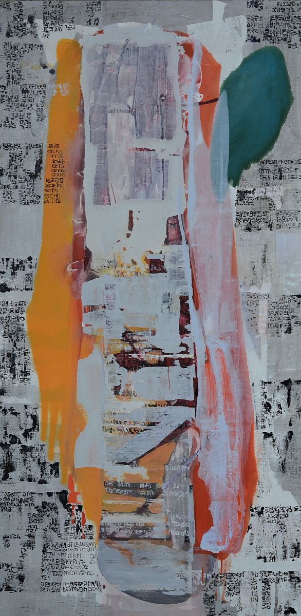 Stele By Florina Breazu, 39 X 79, Artwork For Sale On Artfinder