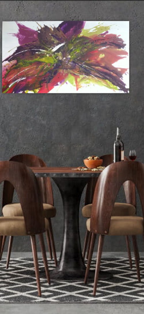 In the frenzy of colours 2 by Christa Haack