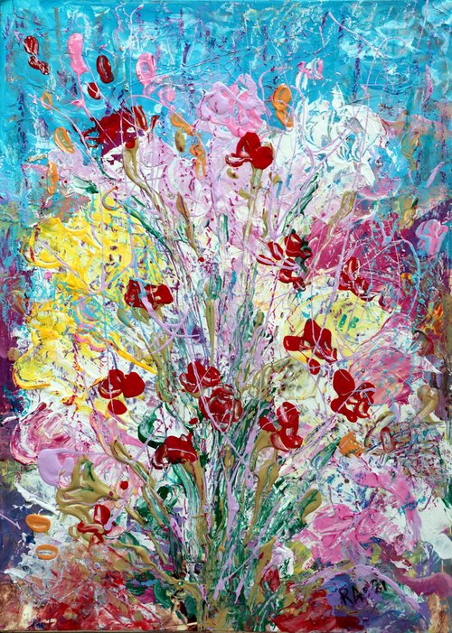 Lucky Flowers by Rakhmet Redzhepov