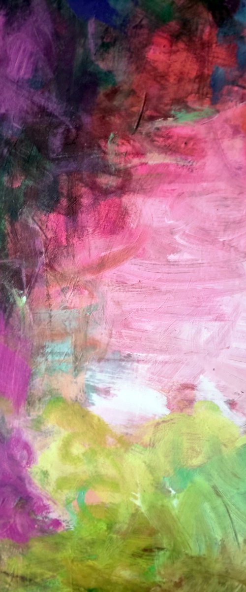 Crimson Garden by Davina Nicholas