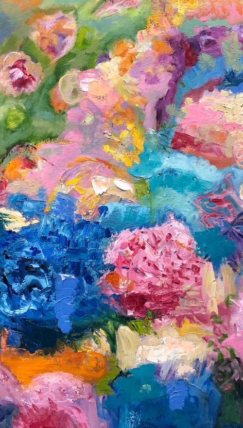 HYDRANGEAS 1 by Maureen Finck