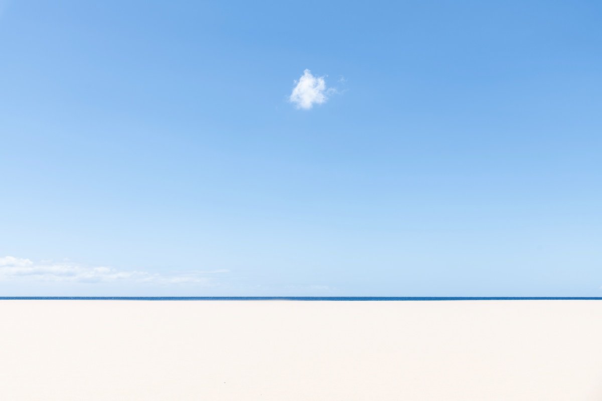 Photorealistic Landscape Photograph By Andrew Lever, 60 X 40, Paradise., Original Artwork