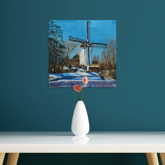 Winter windmill