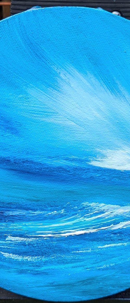 Circular Seascape 1 by Mel Graham