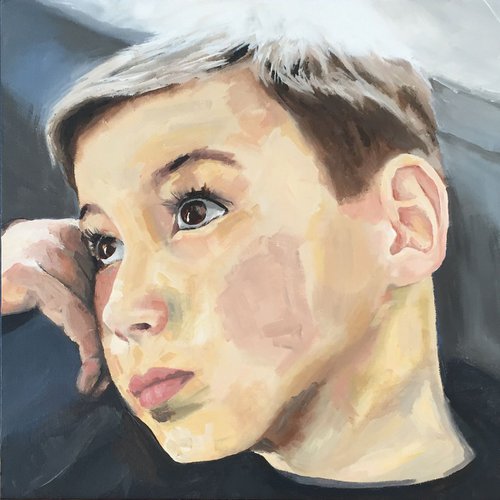 Boy Looking by Helen Sinfield