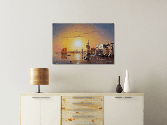 Port -1(60x90cm, oil painting)