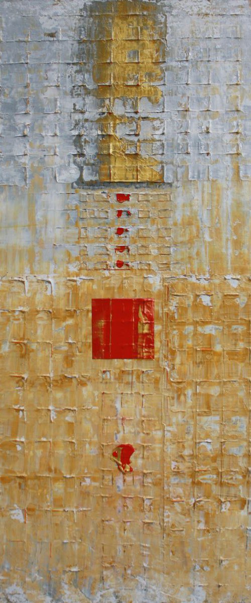 Primitive Asian Abstract III by Robert Lynn