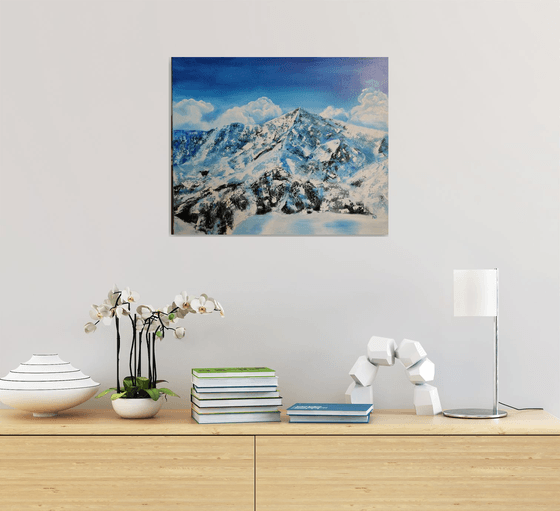 Snowy mountains