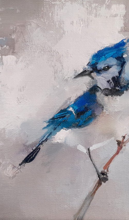The blue bird by Tatyana Barinova