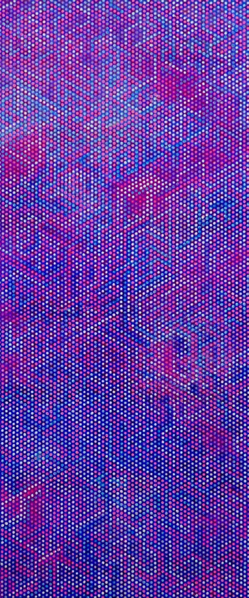 Synthesis Violet Blue, 2016 by Colin McCallum