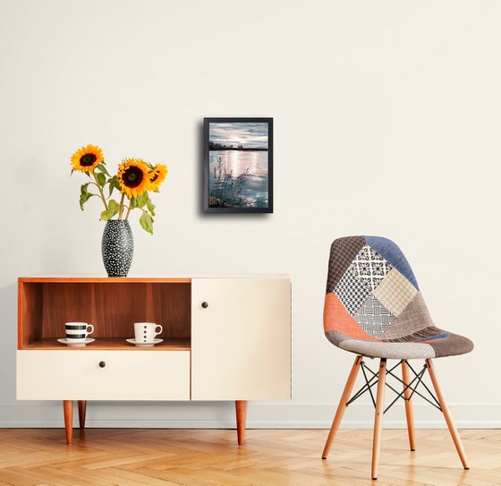 Evening Glow on the Lake