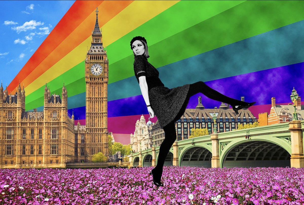 Urban And Pop Screenprint , London Pride By Anne Storno, 28 X 20, Artwork For Sale On Artfinder