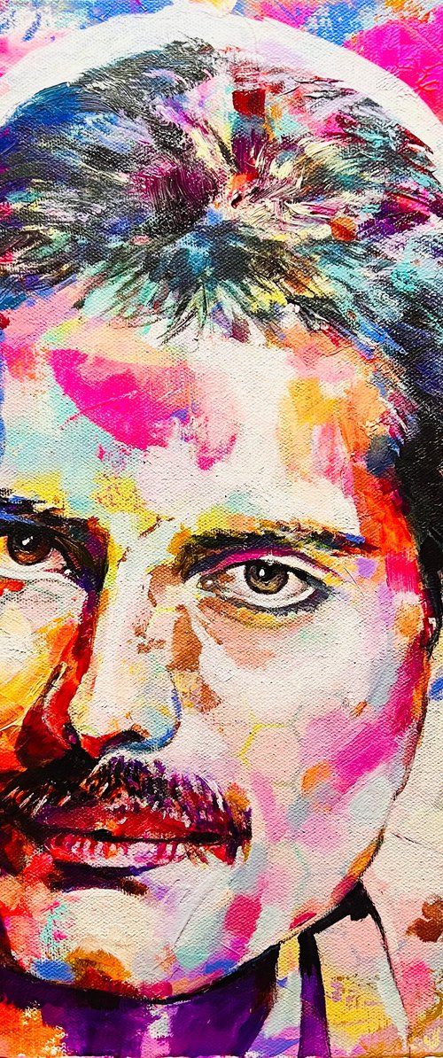 Iconic - Freddie Mercury by Kirsten Todd